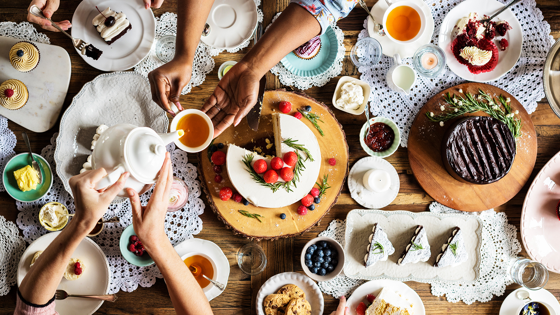 Top tips for hosting your own coffee morning at home.