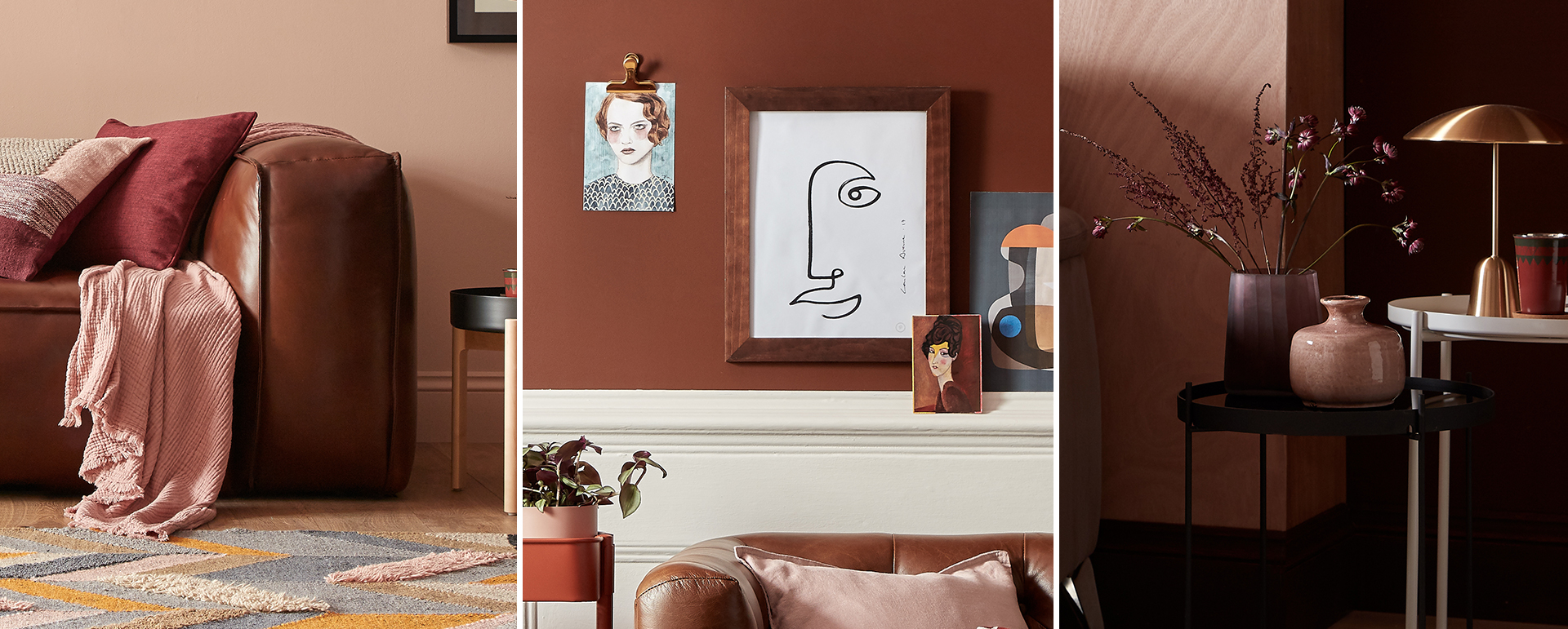 Design your home with Rust & Terracotta