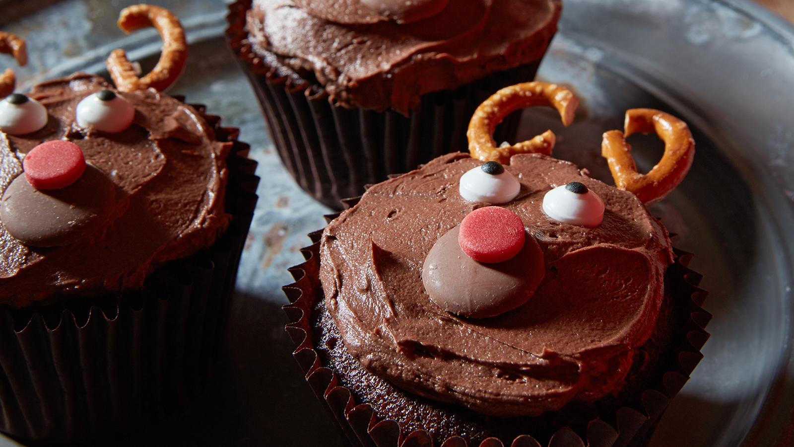 Christmas Crafts: Reindeer Cupcakes